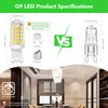BUBO G9 LED Bulb 4000K Cool White 430 Lumens, 3W