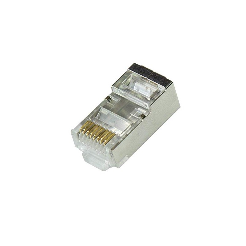 LogiLink Professional Modular Connector Cat.6A STP RJ45 Pack of 50
