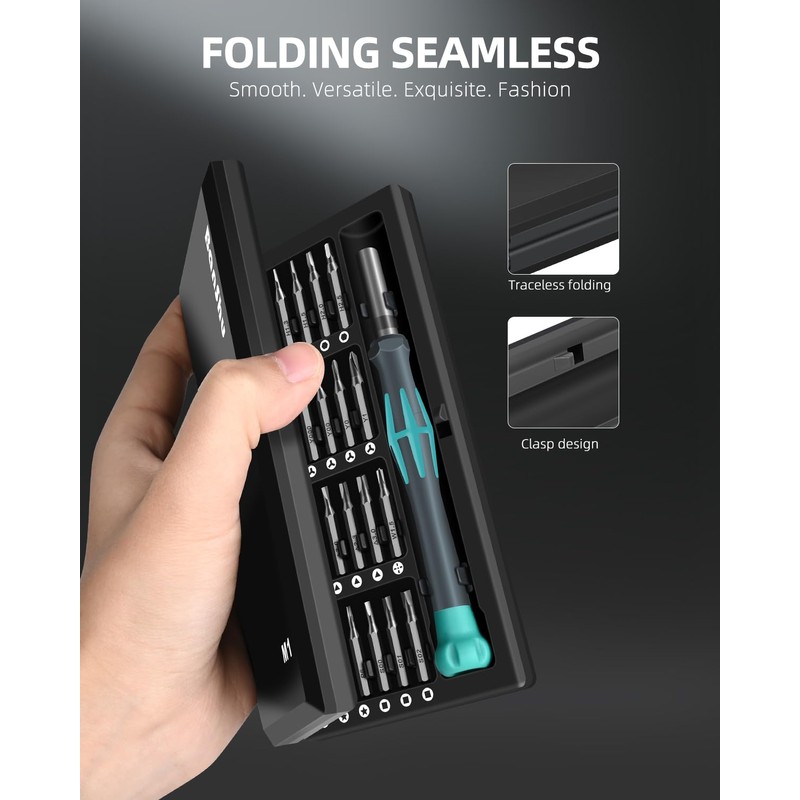 Banshu 49 in 1 Small Screwdriver Set, Multi Bit Precision