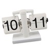 Retro Digital Flip Down Clock Battery Powered Flip Desk Clock