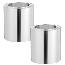 4'' X 50' Aluminum Flashing Roll Metal Roof Flashing for Garden Aluminum Roofing Panels Strips for Stains Prevention, Sealing Windows Doors