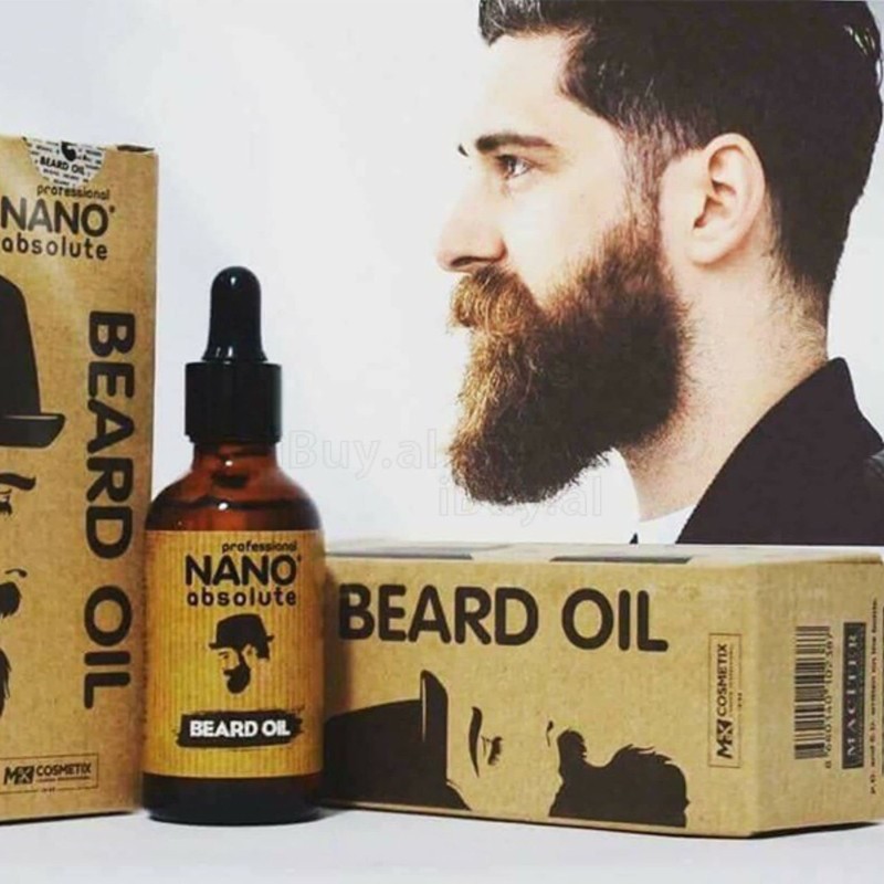 Nano Absolute Beard Oil Serum - Men Beard & Moustache