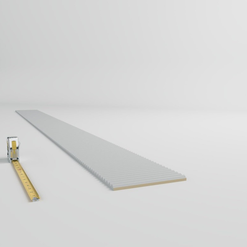 7 7/8"H x 1/2"P x 94 1/2"L Mack Panel Moulding