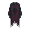 100% Lambswool Ruana Cape (Lindsay)