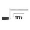 Router Lift Base Maximum 47mm Height Aluminum Alloy Stainless Steel
