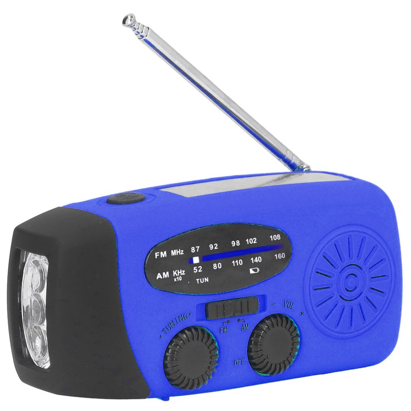 Hand Crank Solar Radio Multifunctional Emergency Radio LED Radio with