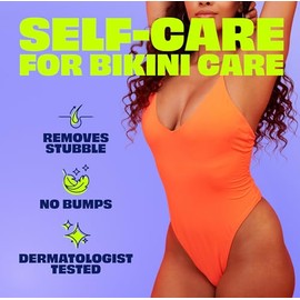 Sensitive Formula Bikini Cream with Green Tea Hair Remover by Nair for Women - 1.7 oz Hair Remover