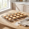 5-piece stainless steel cooling rack -10" x 16" metal wire