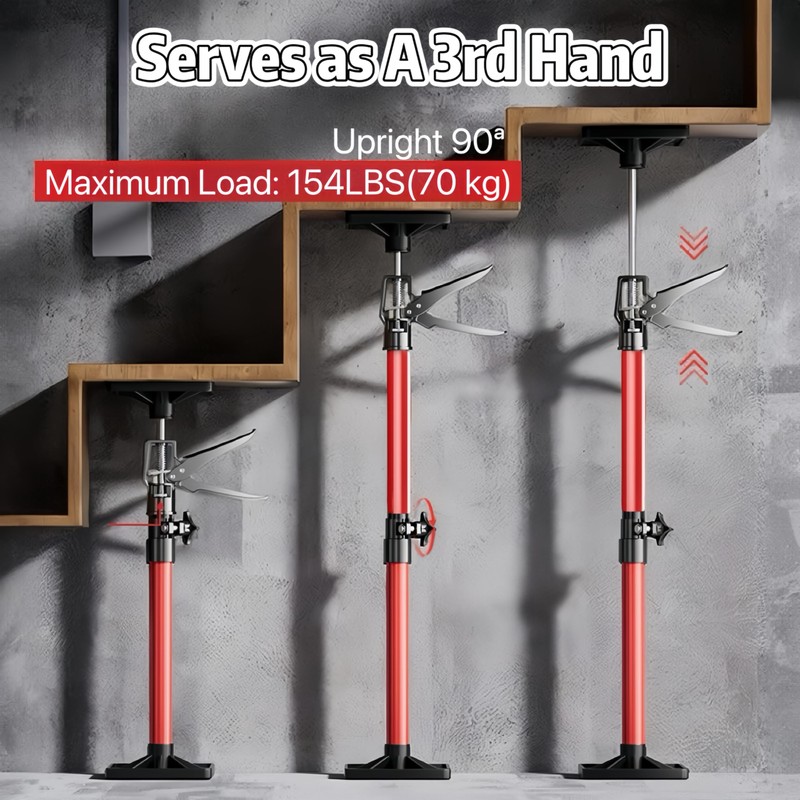 Sayehuanye Cabinet Jacks for Installing Cabinets, 13.0" to 23.2" Steel