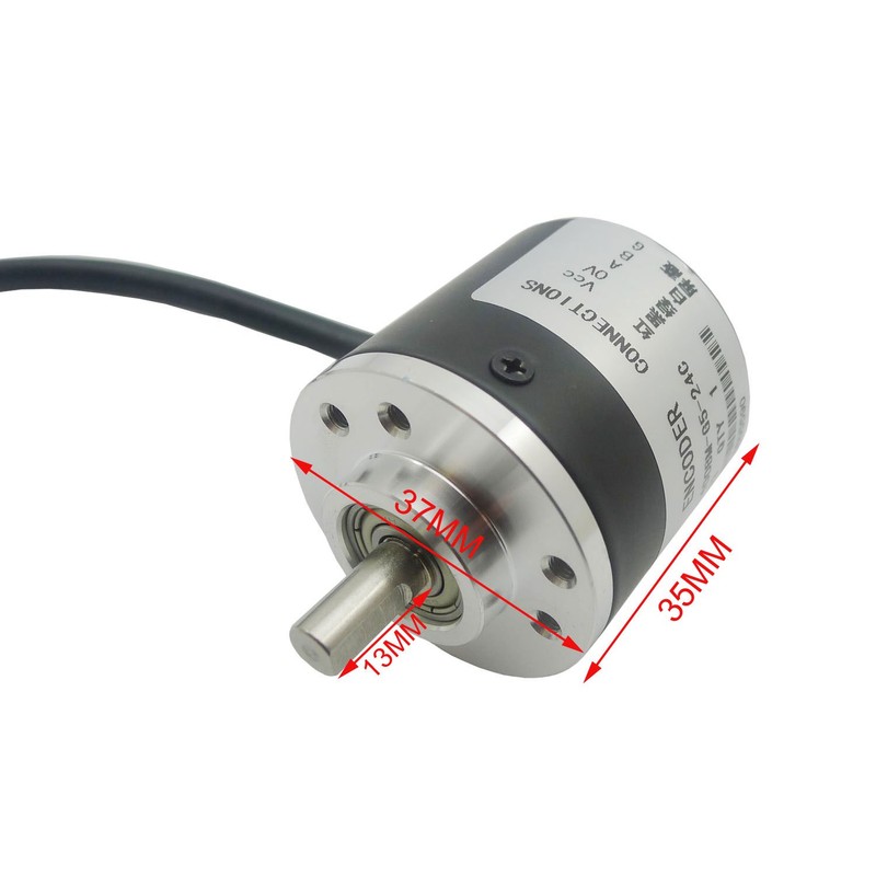 Aihasd AB Zweiphasig 5-24V 600 Pulse Incremental Photoelectric Rotary Coder