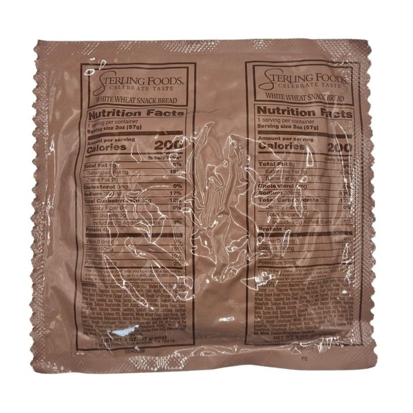 MRE (Meal Ready to Eat) BREADS - Authentic USGI US