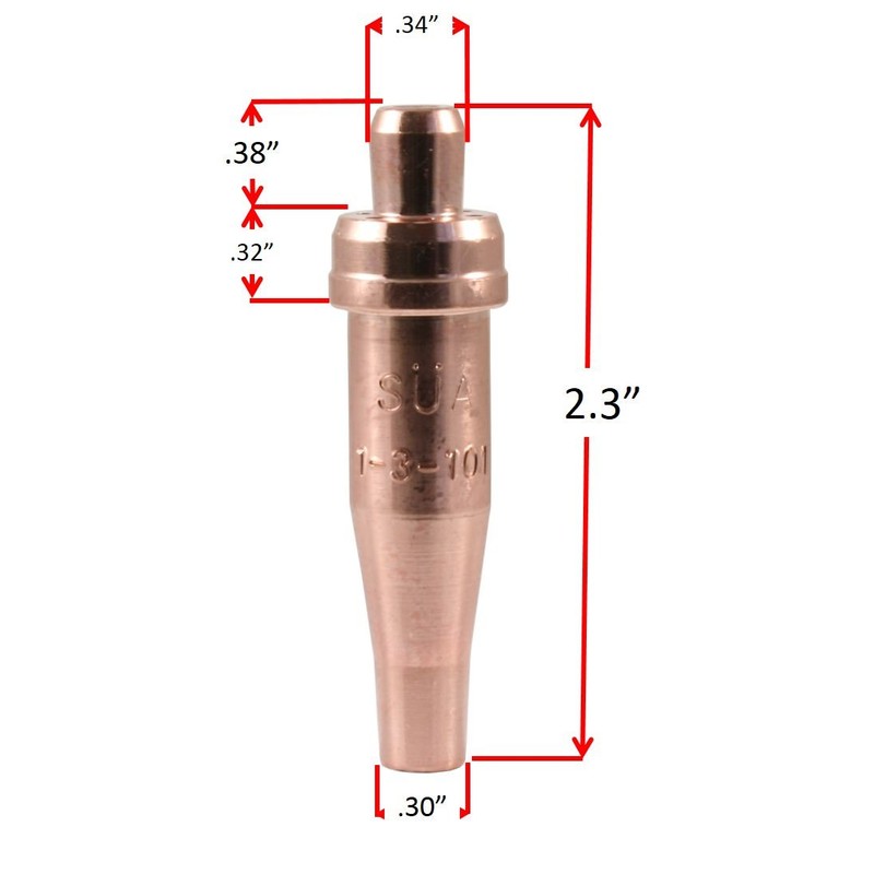 SÜA® - Medium Duty Oxy-Fuel Torch with Check Valves, Cutting