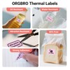 ORGBRO Thermal Labels for Z3 Portable Label Maker, 1.57"x1.18"(40x30mm), 230