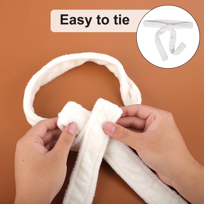 Mikovivi Robe Belt, Soft Robe Belt Replacement Flannel Robe Tie