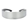 POFET Futuristic Narrow Cyclops Silver Color Mirrored Lens Visor Sunglasses