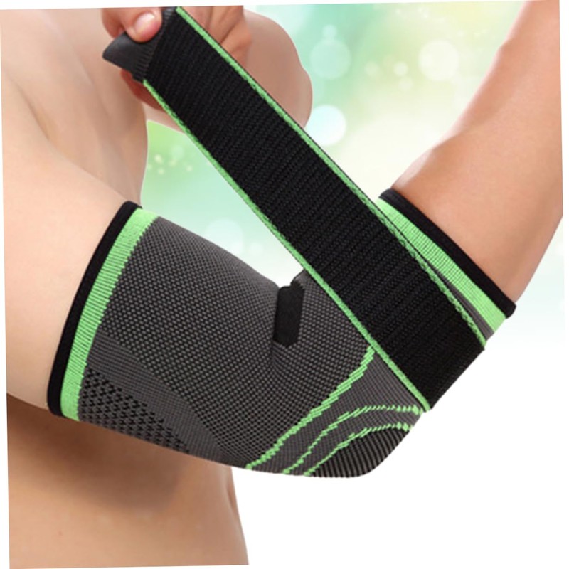 OHPHCALL Men's Sports Arm Sleeve Compression Elbow Guard Breathable Elbow