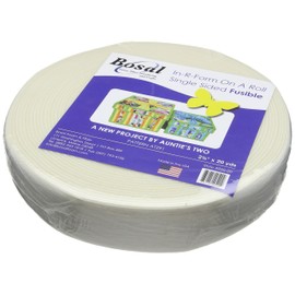 Bosal in- R-Form Unique Fusible Foam Stabilizer-2.25 inch x 20yd, Transparent