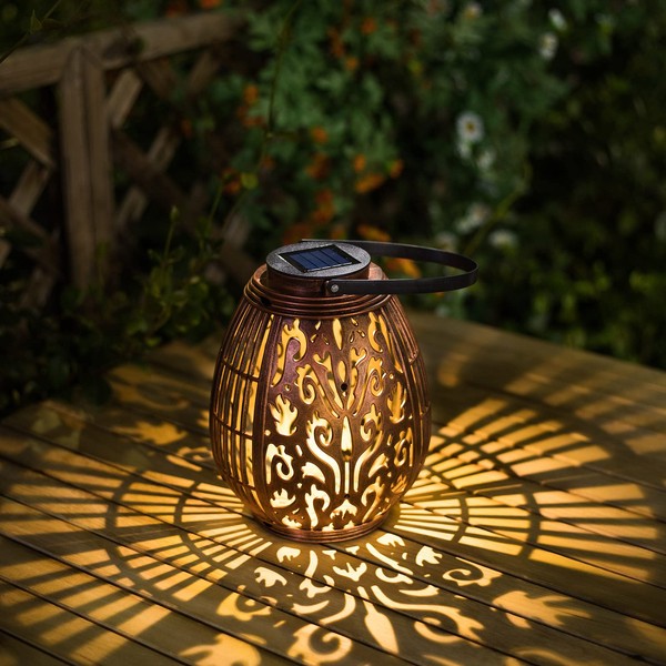 TAKE ME Unique Solar Lantern,Outdoor Garden Hanging LED Light,Waterproof LED for Table,Outdoor,Party