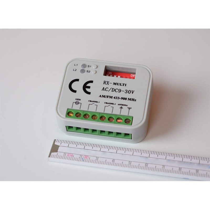 Universal Receiver Compatible with Standard Steel EA433 2KM Micro /