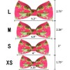 Azuza Bowtie Collar para perro, piña, Pineapple, M (Neck:14'' -