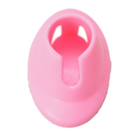Generic Pink Rubber Nail Art Polish Acrylic UV Varnish Bottle Holder Stand Display Tools