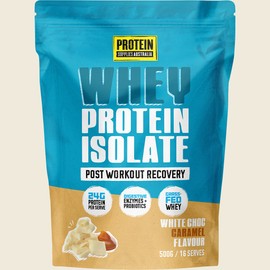 Protein Supplies Australia WPI Whey Protein Isolate White Choc Caramel 500g