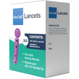 On Call Twist Off Lancets, 30 Gauge, 100 Lancets