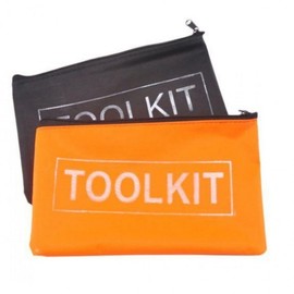 Waterproof Tool Pouch Zipper Case Tool Yellow SE00697-1 100ea