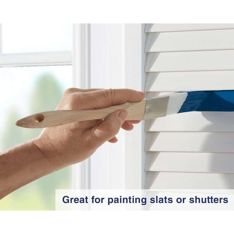 Zibra Triangle Paint Brush for Wall Corners, Doors, Cabinets and