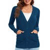 Urban CoCo Women's Long Sleeve Button Down Basic Cardigan Sweater