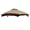 ABCCANOPY Gazebo Replacement Canopy Top for Lowe's Allen Roth #GF-12S004B-1,