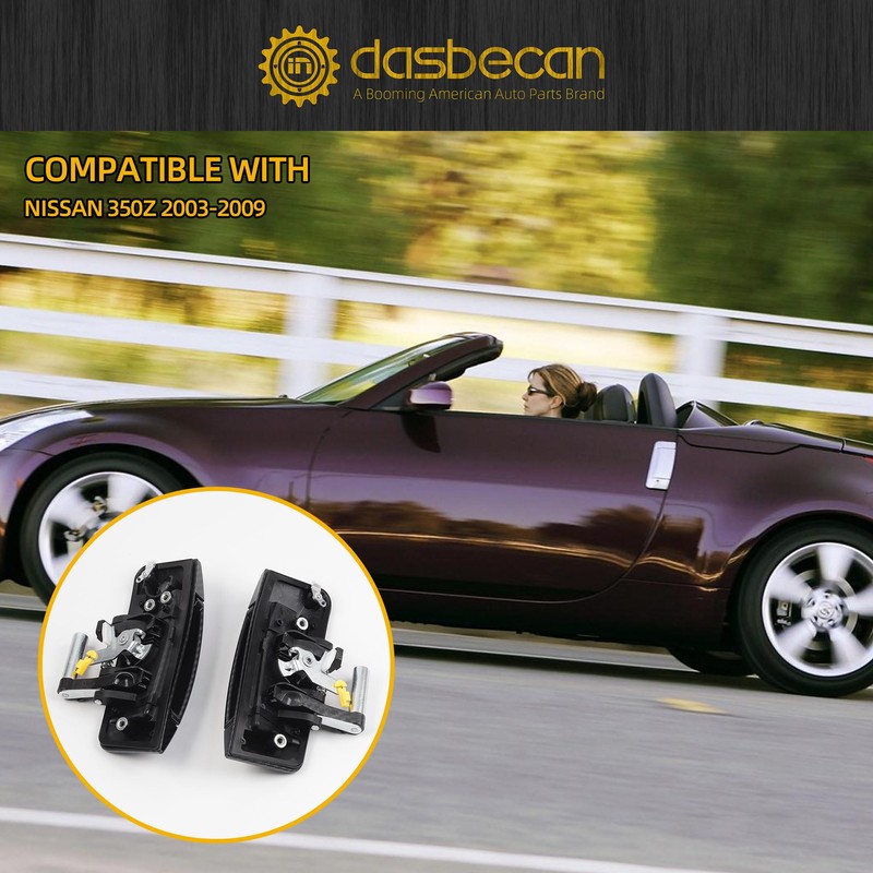 Dasbecan 1 Pair Left Driver and Right Passenger Side Exterior