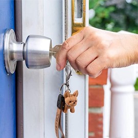 Zwenjuan Bulldog Key Fob, Pack of 3 Dog Pendant Keychain, Cartoon Dog Keyring, for Women, Men, Bag, Backpack, Car Keys, Pendant, Handbag Decoration