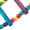 Bird Toy Set Colorful Boredom Relief Chewing Climbing Parrot Swing
