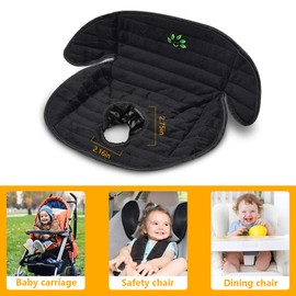 Yideng Ultra Dry Seat, Waterproof Cushion for Keeping Car or Stroller Seats Dry and Protected, Black