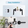 Gaurqiah Keyless Passage Door Lever, Heavy Duty Door Handle, Round
