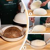 AHJ Enameled Cast Iron Dutch Oven Pot, Sourdough Dutch Oven