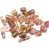 Glass Beads Mix, 60 g, Approx. 20 Beads, Various Shapes