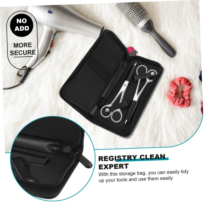 SAFIGLE Professional Barber Scissor Case Hair Styling Tools Bag Large