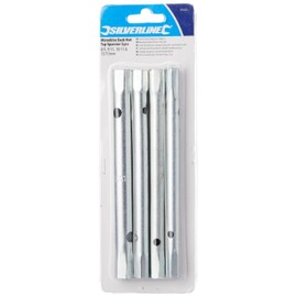 Silverline Monobloc Back Nut Tap Spanner 5pce 8/9, 9/11, 10/11 & 12/13mm (395020)
