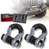 AMBULL Shackles 3/4 Inch D Ring Shackle (2 Pack) 45,000lb