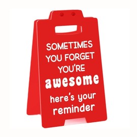 Funny Inspirational Team Gifts，Office Desk Decor - Appreciation Gift for Teammates Employees Coworker Friends, Team Definition Sign Office Cubicle Decor Red Sign for Birthday White Elephant Gifts