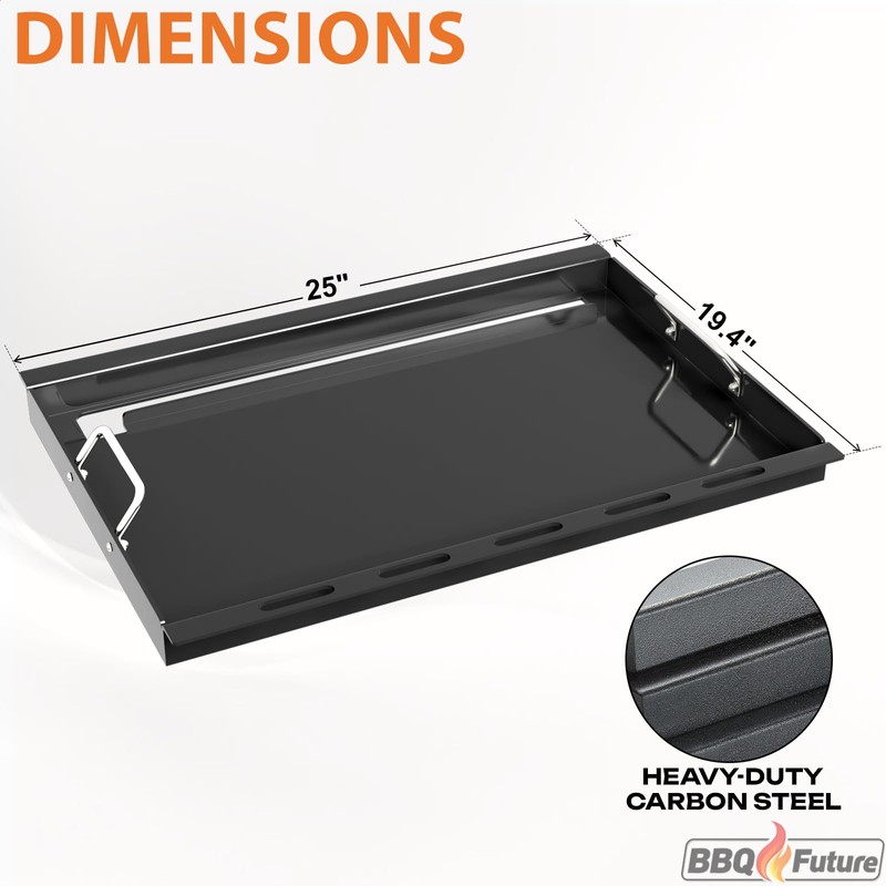 Full Size Griddle Insert for Weber Genesis 300 Series Gas