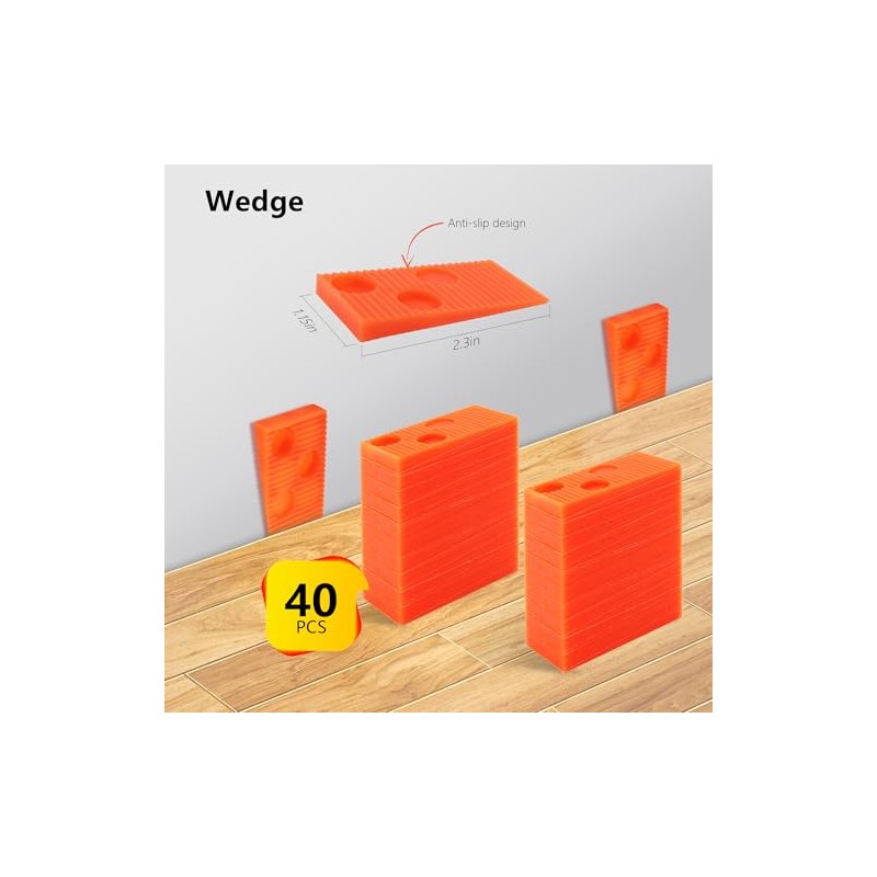 43-Piece Wood Flooring Installation Kit with Mallet & Spacers