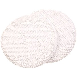 Sichler Haushaltsgeräte Accessories for Polishing Machine Tiles: Set of 2 Replacement Polishing Pads with Soft Surface for FPM-700 (Parquet Floor Polishing Machine, Wooden Floor Polishing Machine)