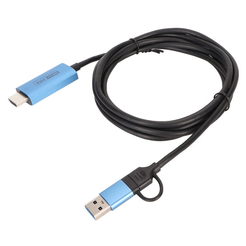 USB3.0 to HD Multimedia Interface Cable 5Gbps 1080P USB C