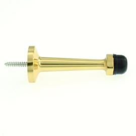 ZhongWang Hardware DSB002 Brass Bright Brass Door Stop/Tope de puerta de latón Brillante de latón
