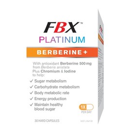 FatBlaster FBX Platinum Berberine+ Cap X 30