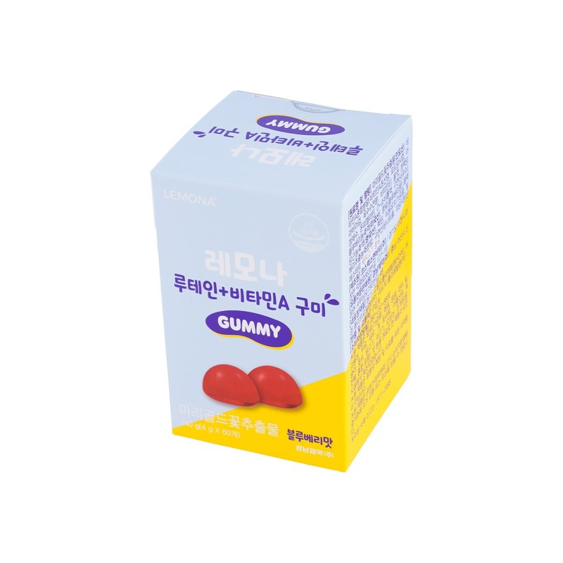 Lemona [레모나] 루테인+비타민A 구미(4g*60개) [LeMoNa] Lutein + Vitamin A Gummies
