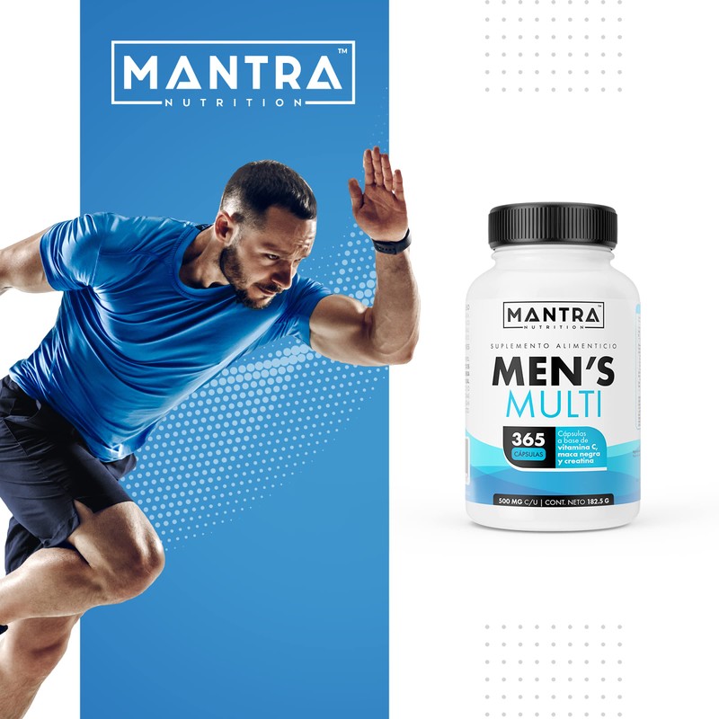 MULTIVITAMÍNICO DE HOMBRE | MANTRA Nutrition | Men´s Multi |